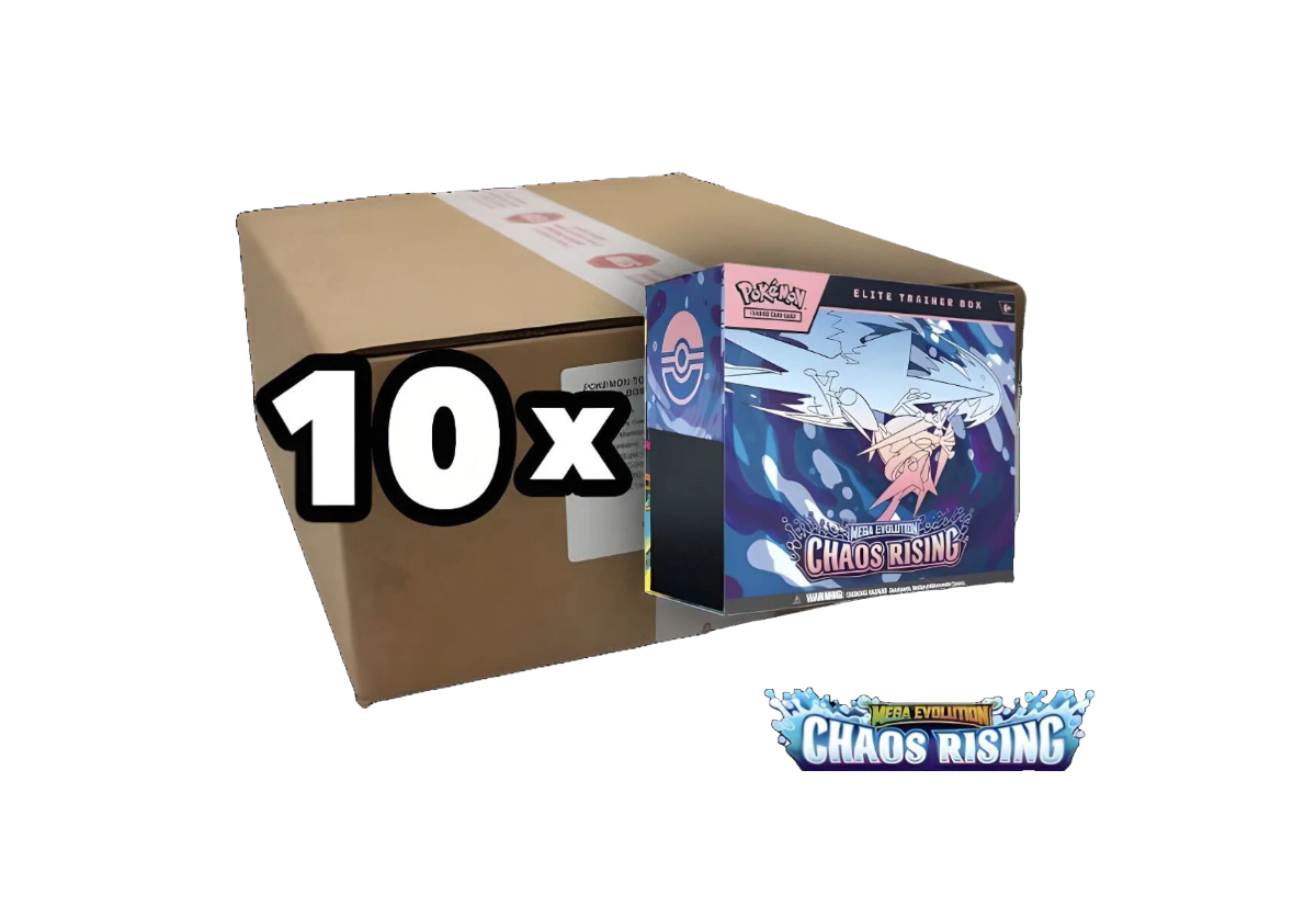 Chaos Rising Elite Trainer Box Case (10 ETB's)