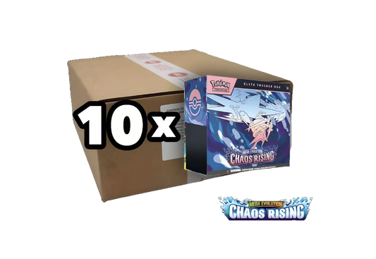 Chaos Rising Elite Trainer Box Case (10 ETB's)